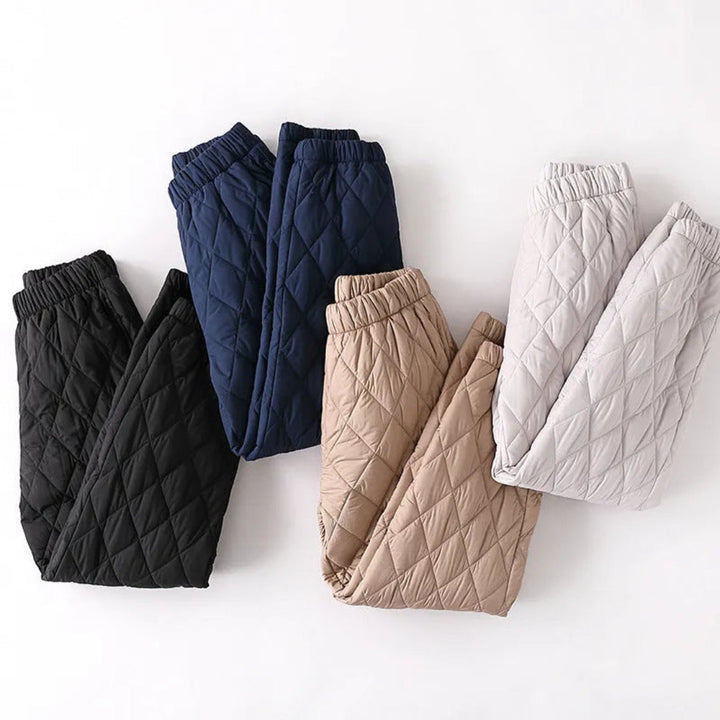 Stacy Quilted Thermal Jogger Pants Artisio