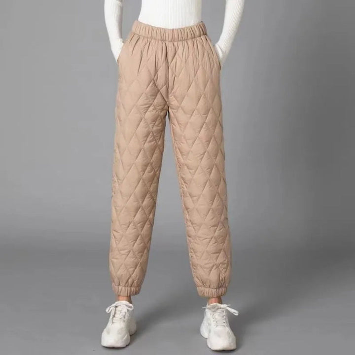 Stacy Quilted Thermal Jogger Pants Artisio