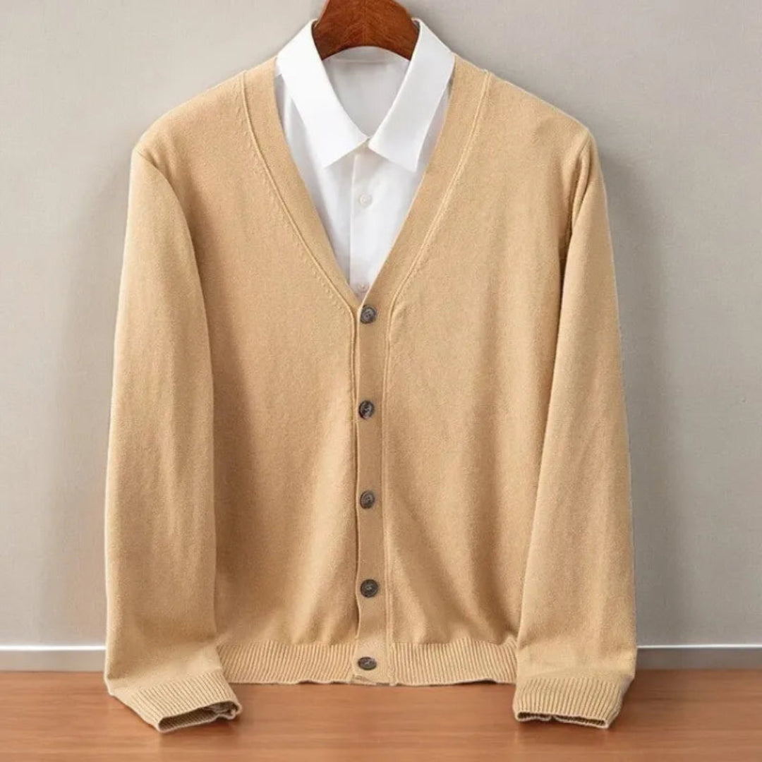 Tim Classic Cashmere Cardigan Artisio