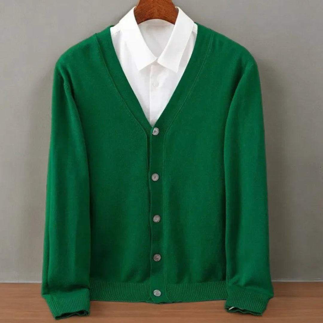 Tim Classic Cashmere Cardigan Artisio