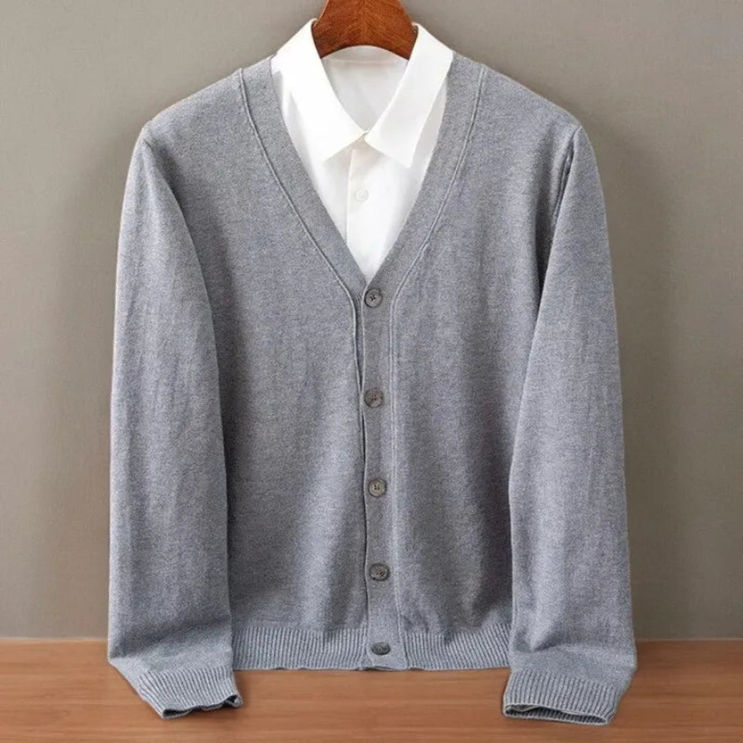 Tim Classic Cashmere Cardigan Artisio