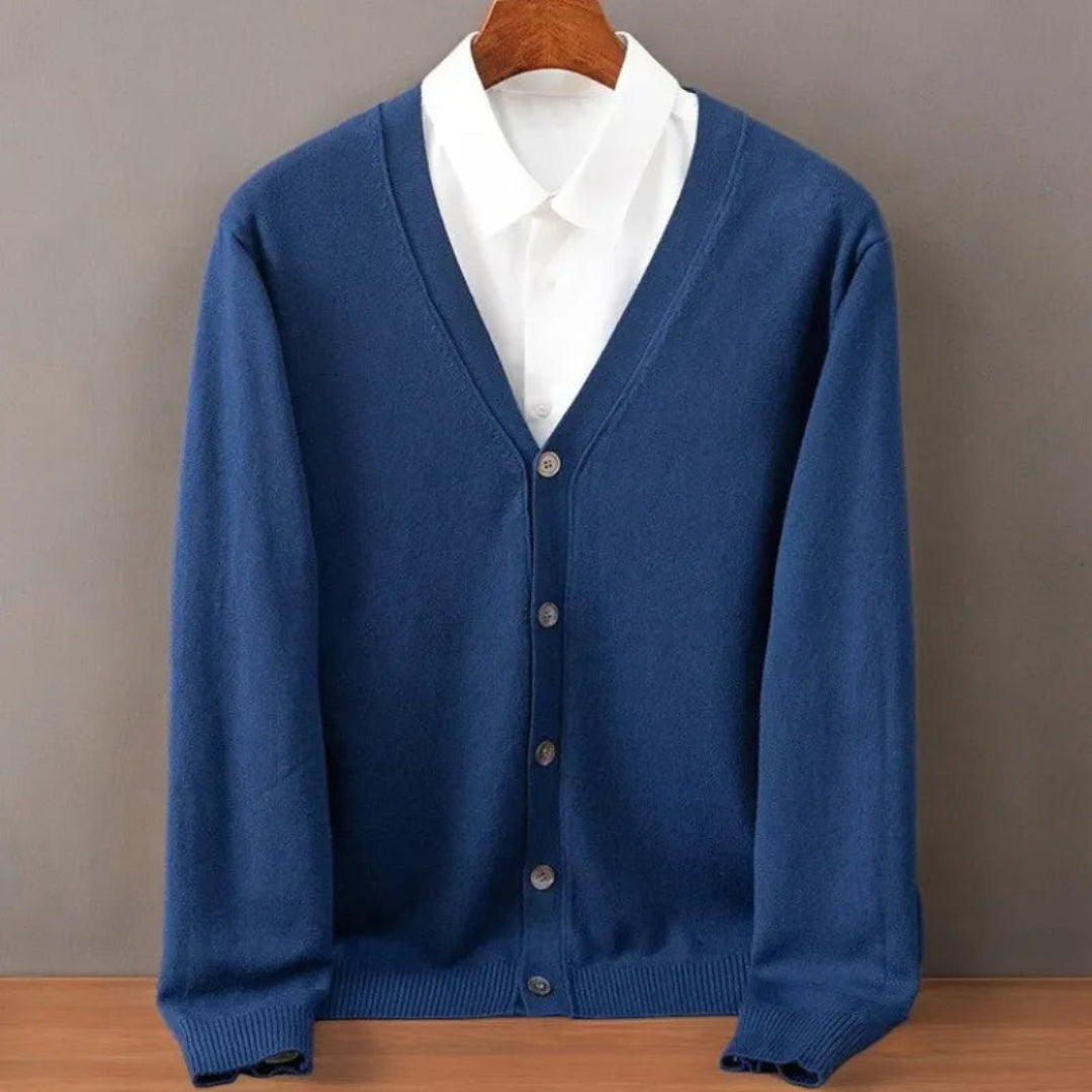 Tim Classic Cashmere Cardigan Artisio