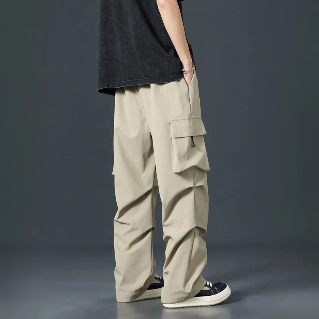 Uno Men's Multi-Pocket Street Cargo Pants Artisio