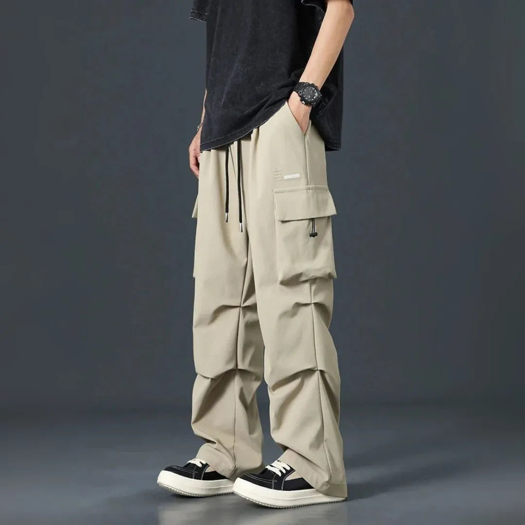 Uno Men's Multi-Pocket Street Cargo Pants Artisio