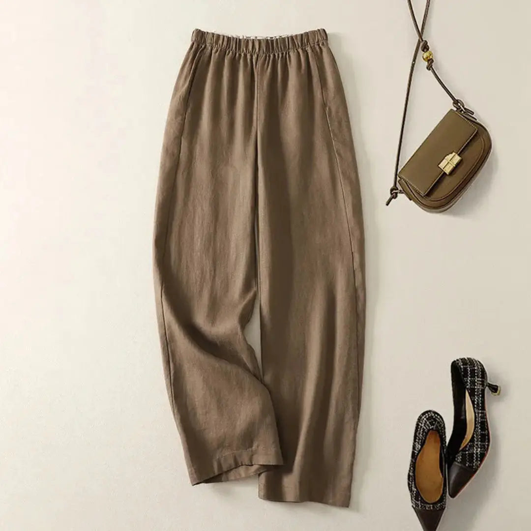Vina Relaxed Linen Pants Artisio