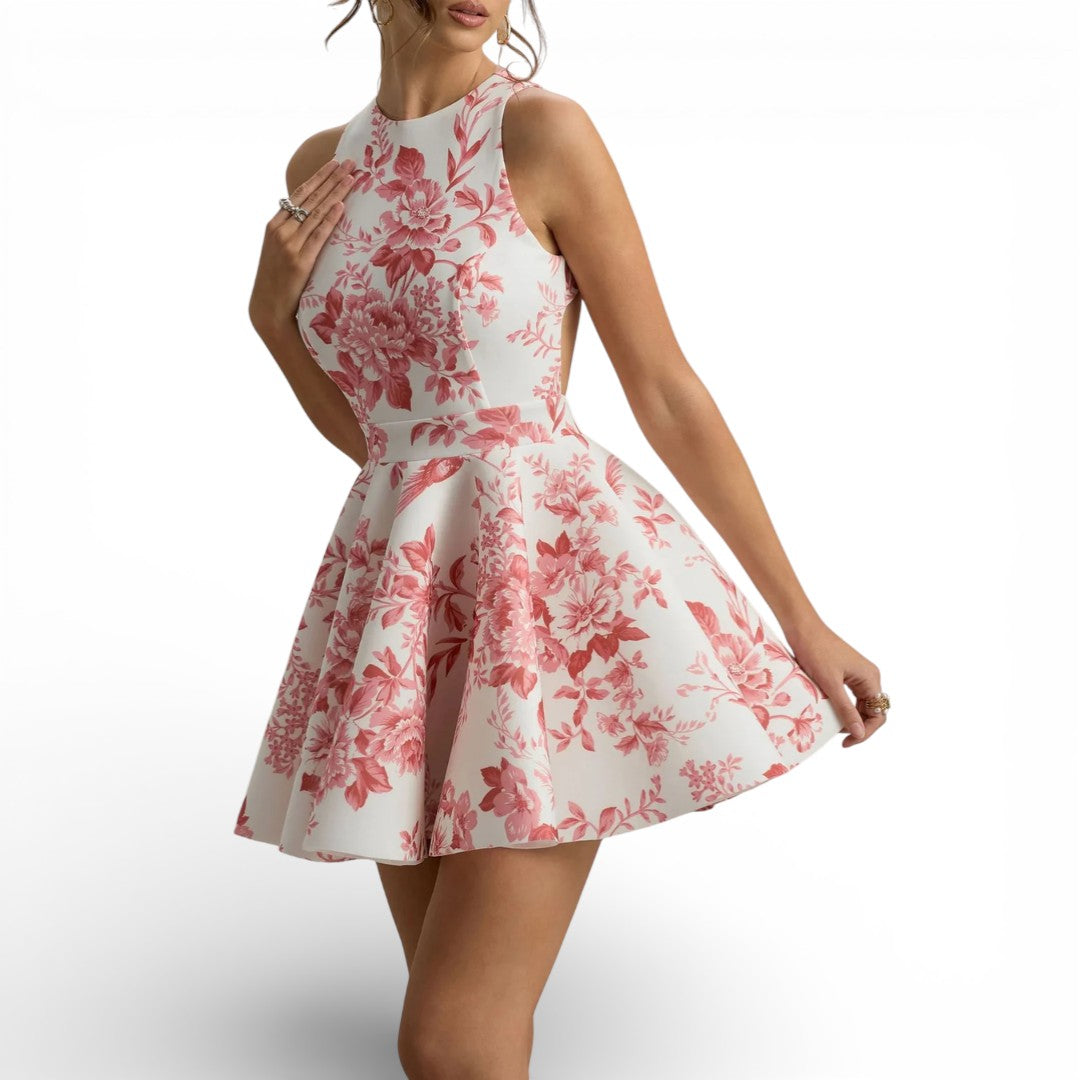 Women Fit & Flare Mini Dress Artisio