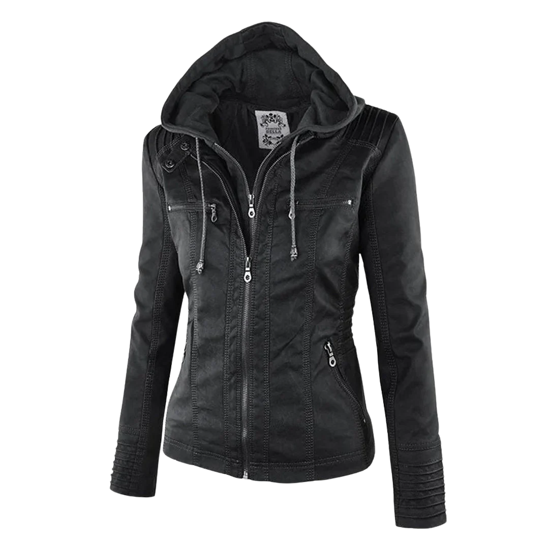 Women Hooded Structured Jacket Artisio