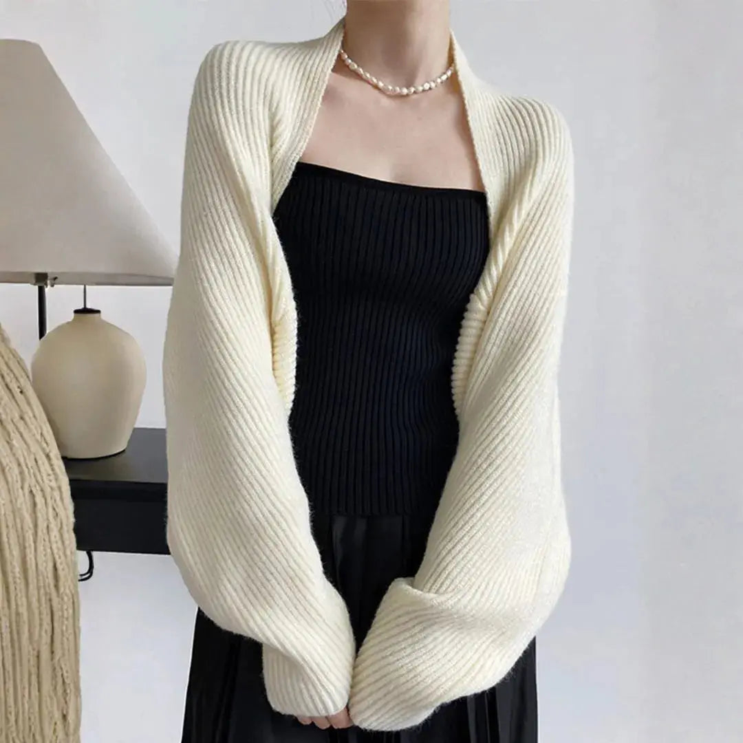Women’s Soft Ribbed Shrug Cardigan Artisio