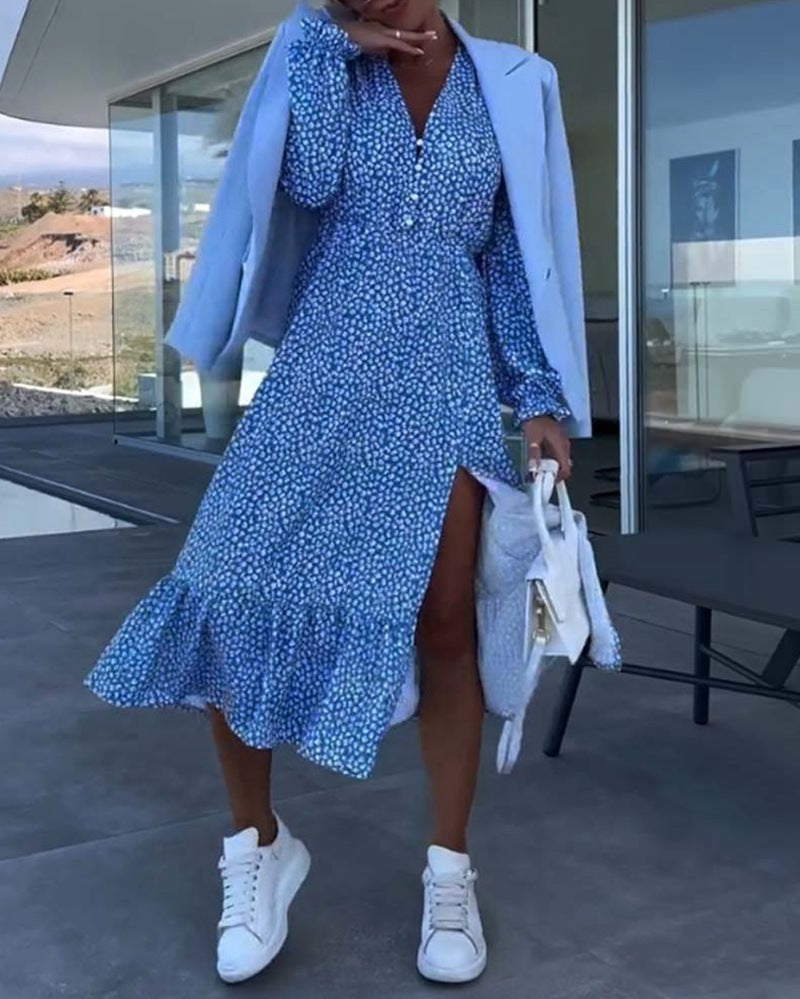 womens-floral-wrap-midi-dress-ruffle-sleeves-artisio-main