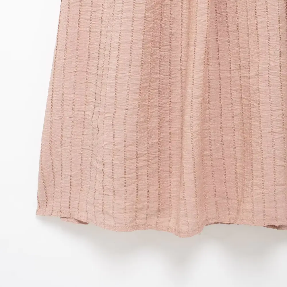 Amelia V-Neck Textured Maxi Dress Artisio