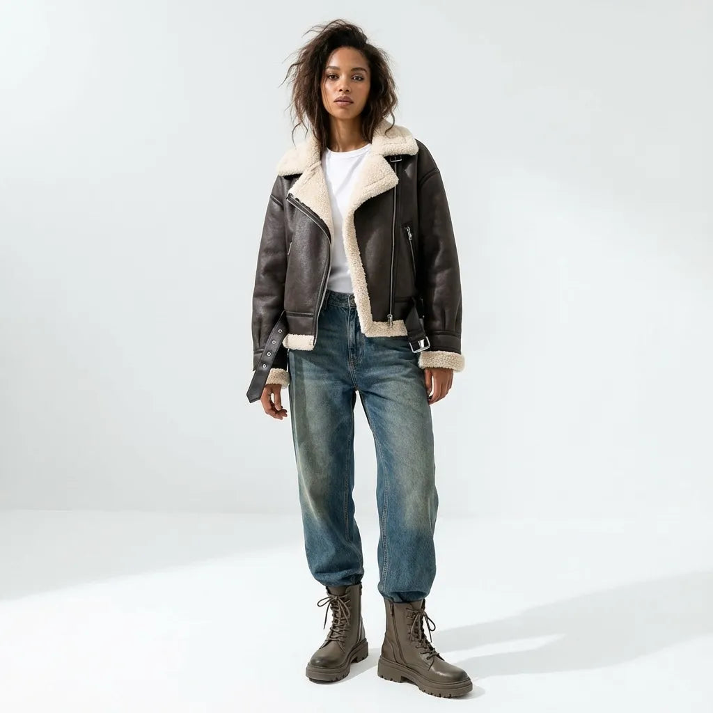 Sophia Plush Lined Women's Jacket Artisio