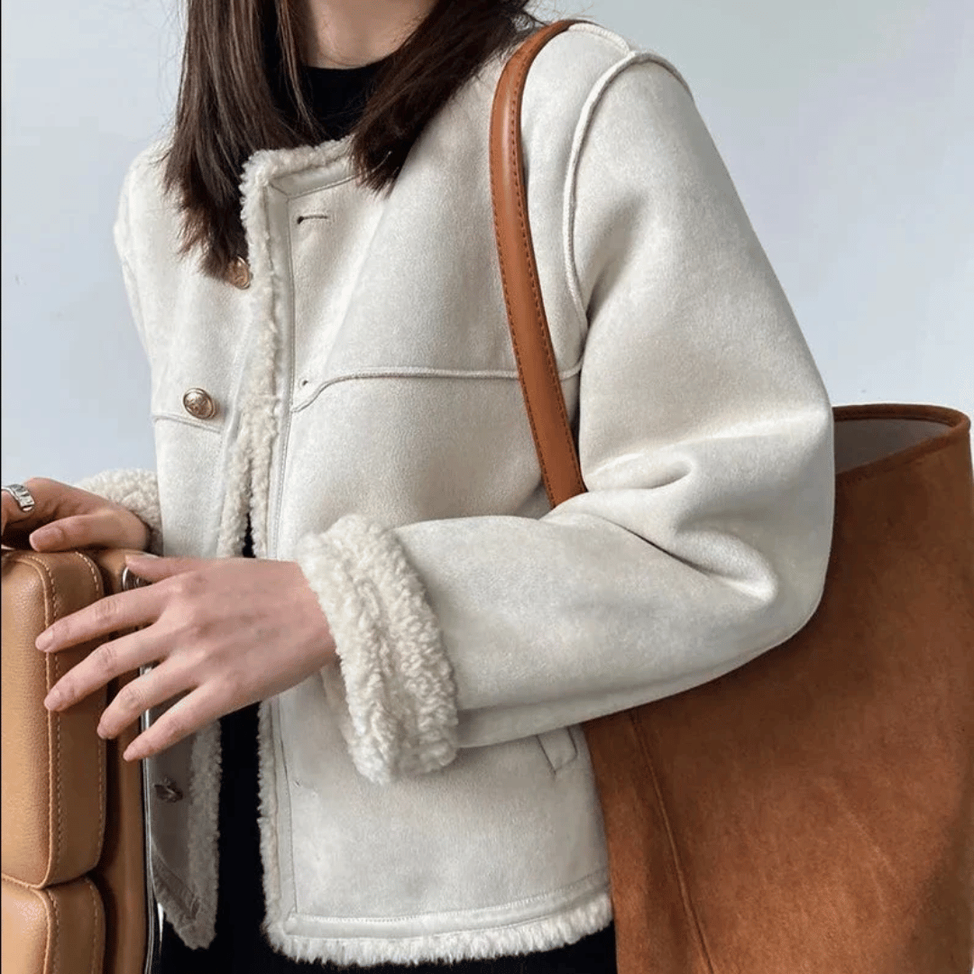 Sherpa Edge Jacket by Evelyn Montclair™ – Artisio