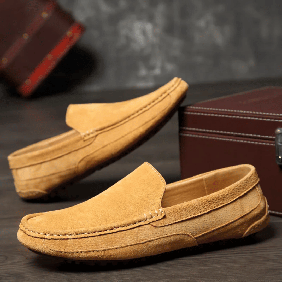 Nicolo Roma Leather Loafers