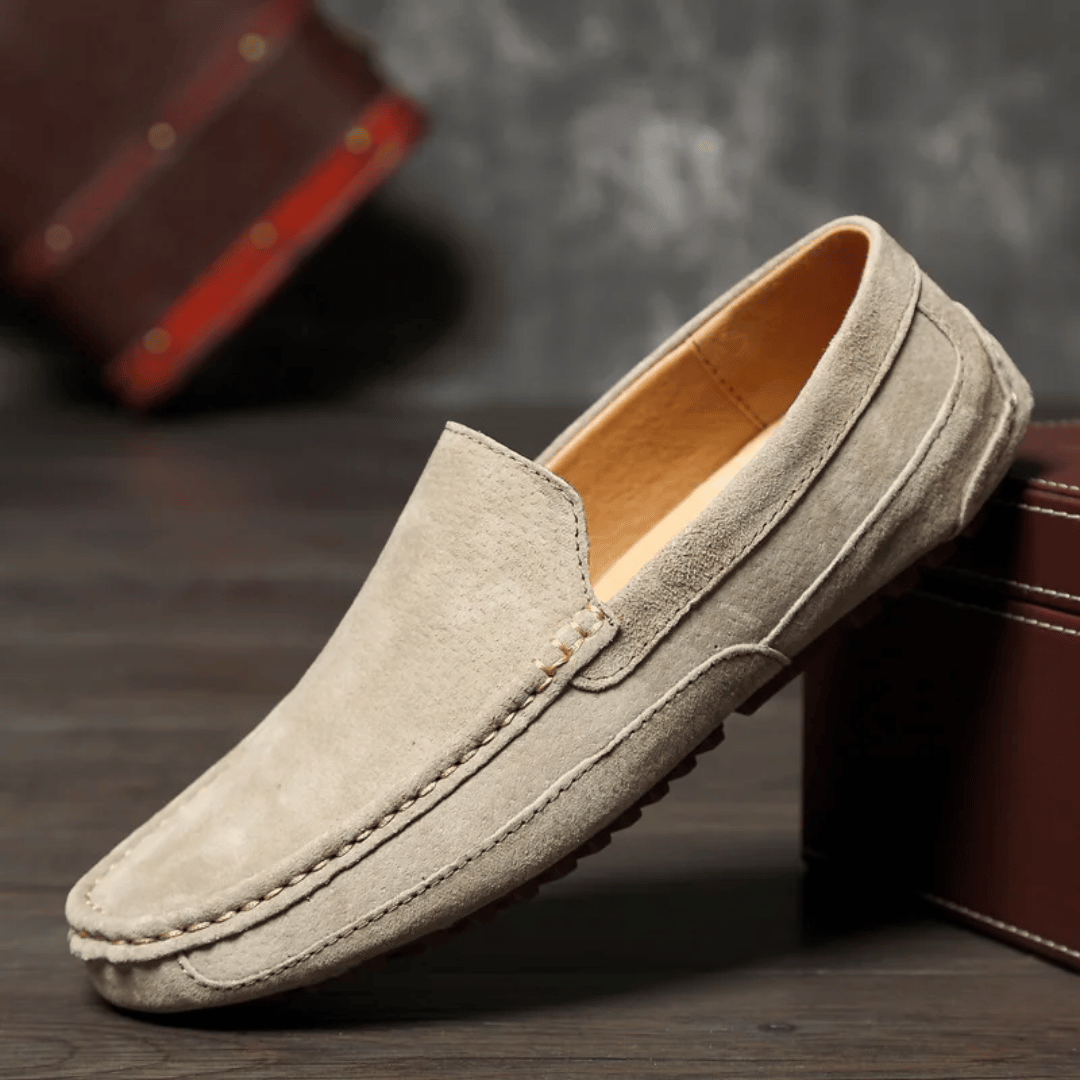 Nicolo Roma Leather Loafers