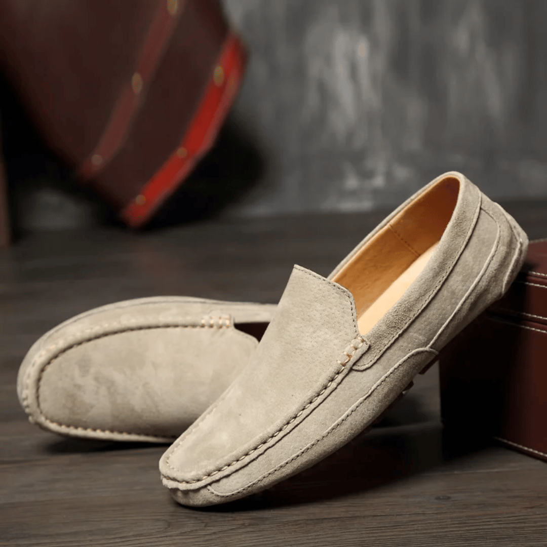 Nicolo Roma Leather Loafers