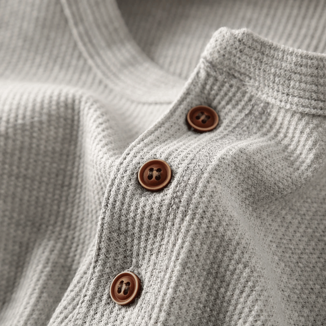 Simmons™ Heritage Cotton Henley Shirt