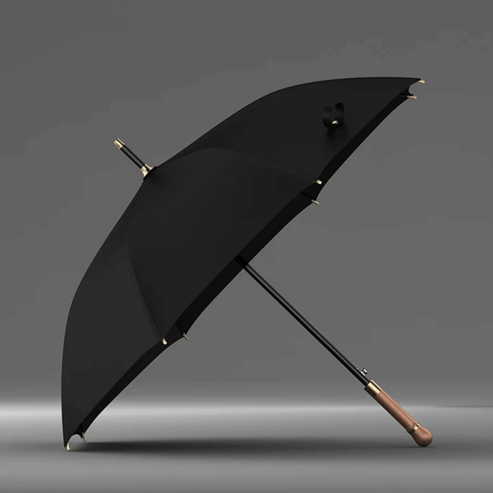 Elegante Volute Wooden Umbrella