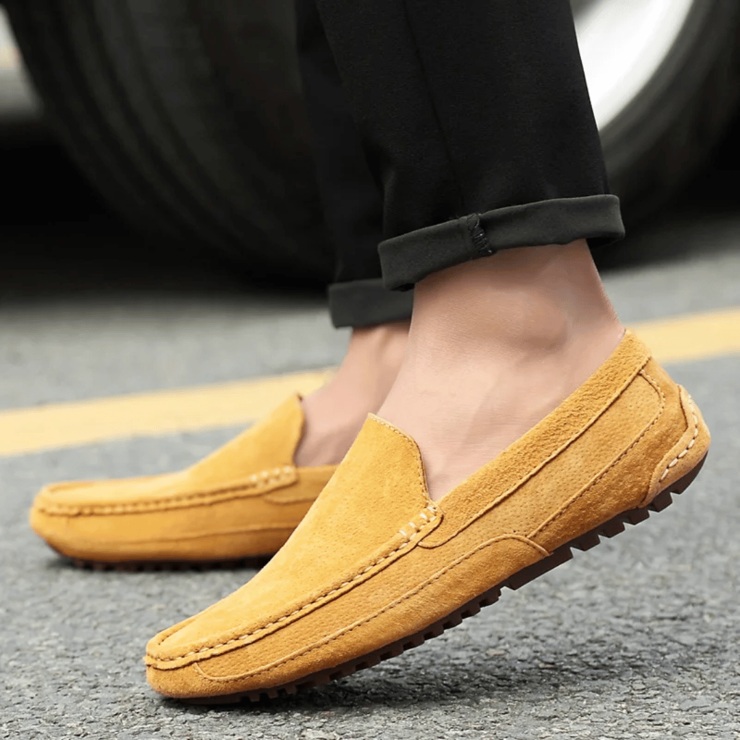 Nicolo Roma Leather Loafers