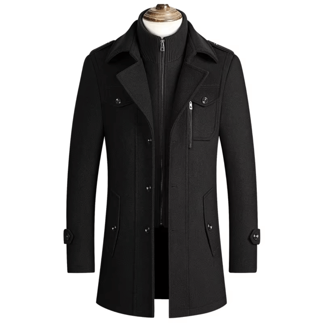 Apollo™ Virgin Wool Overcoat