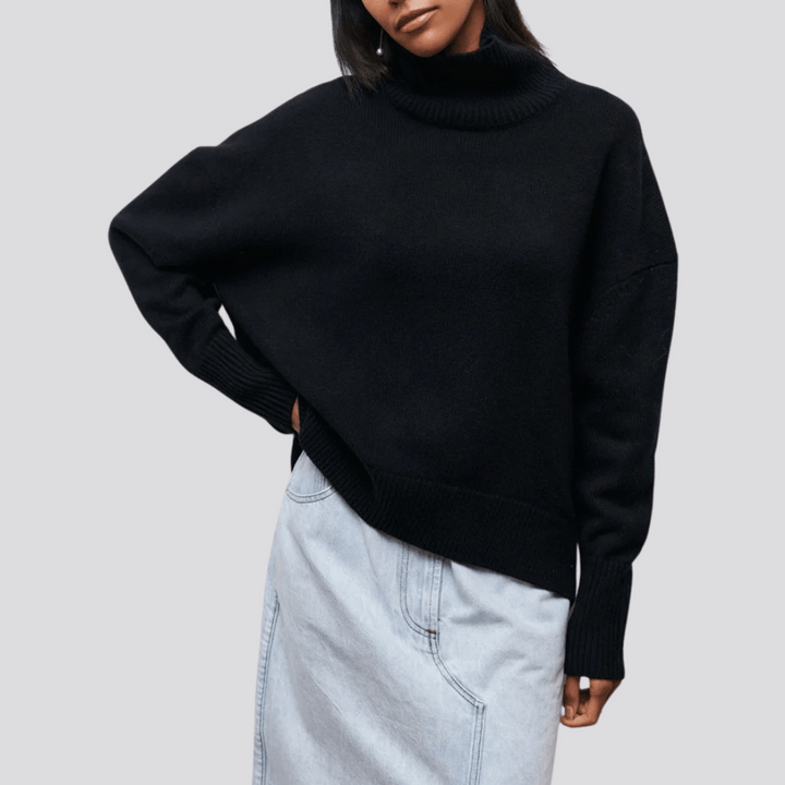 Camélia Picard Elegance Turtleneck Sweater