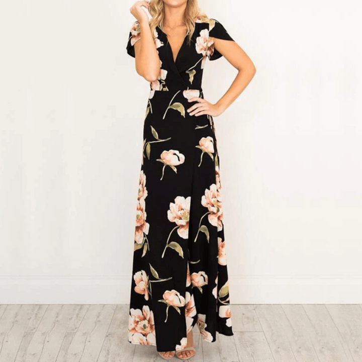 Mona - Floral Maxi Dress