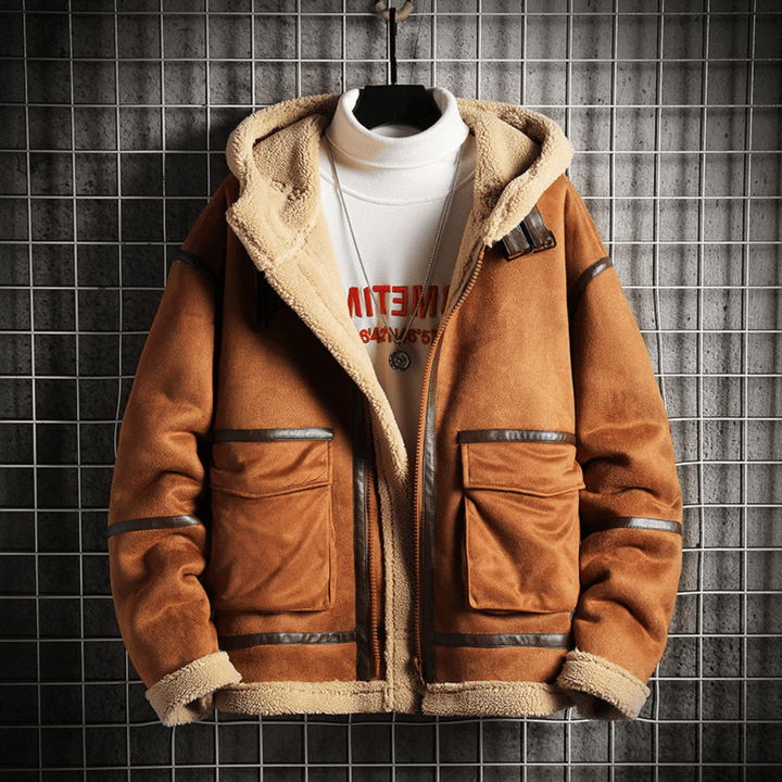 Carter Sherpa Edge Suede Jacket