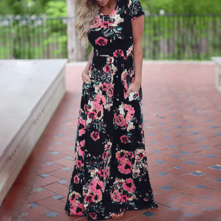 Ramonda - Floral Maxi Dress