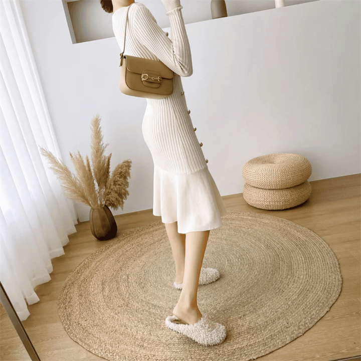 Luna Elegant Knitted Dress