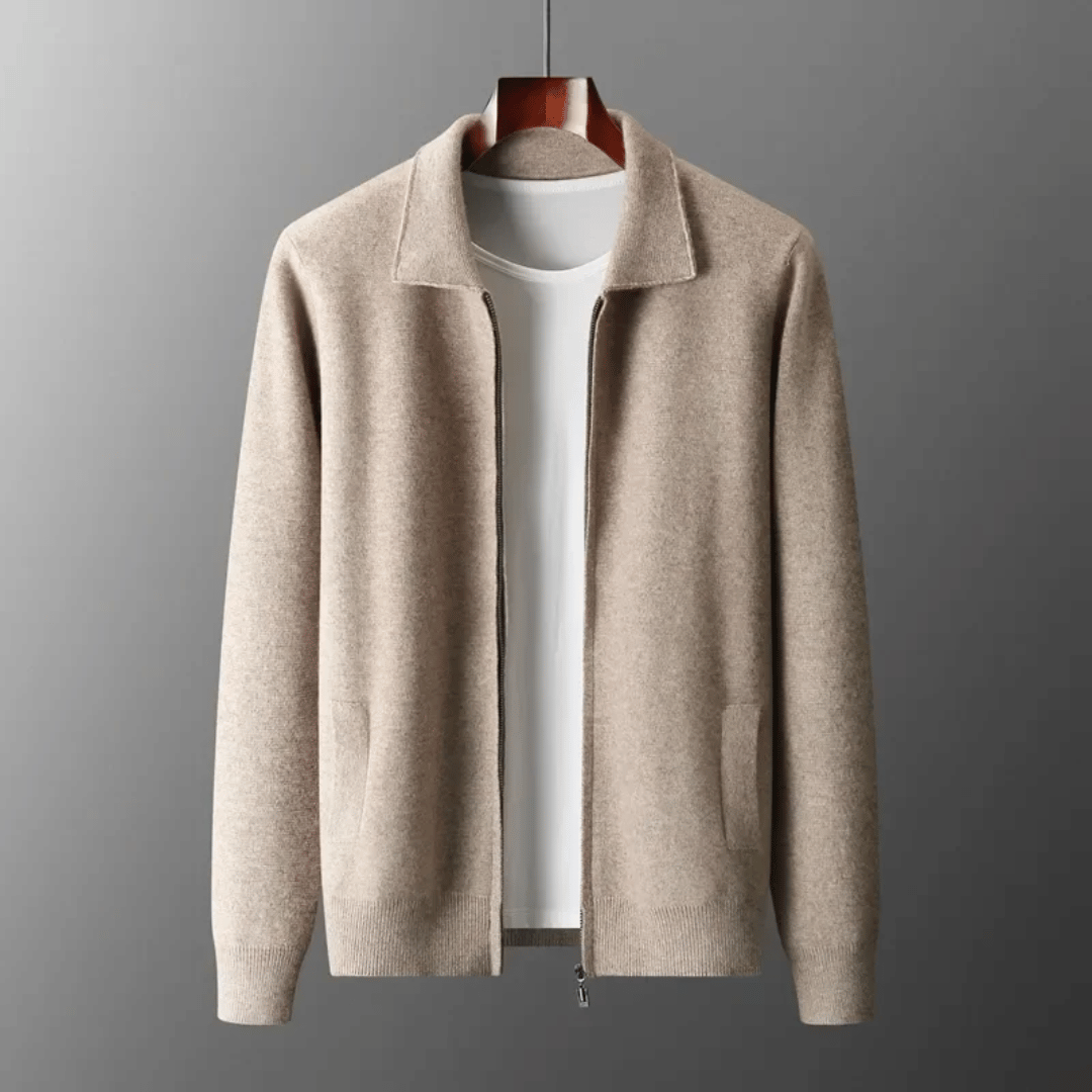 Emiliano Cashmere Knit Cardigan