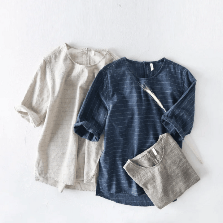 The Géneva Linen Cotton Tee