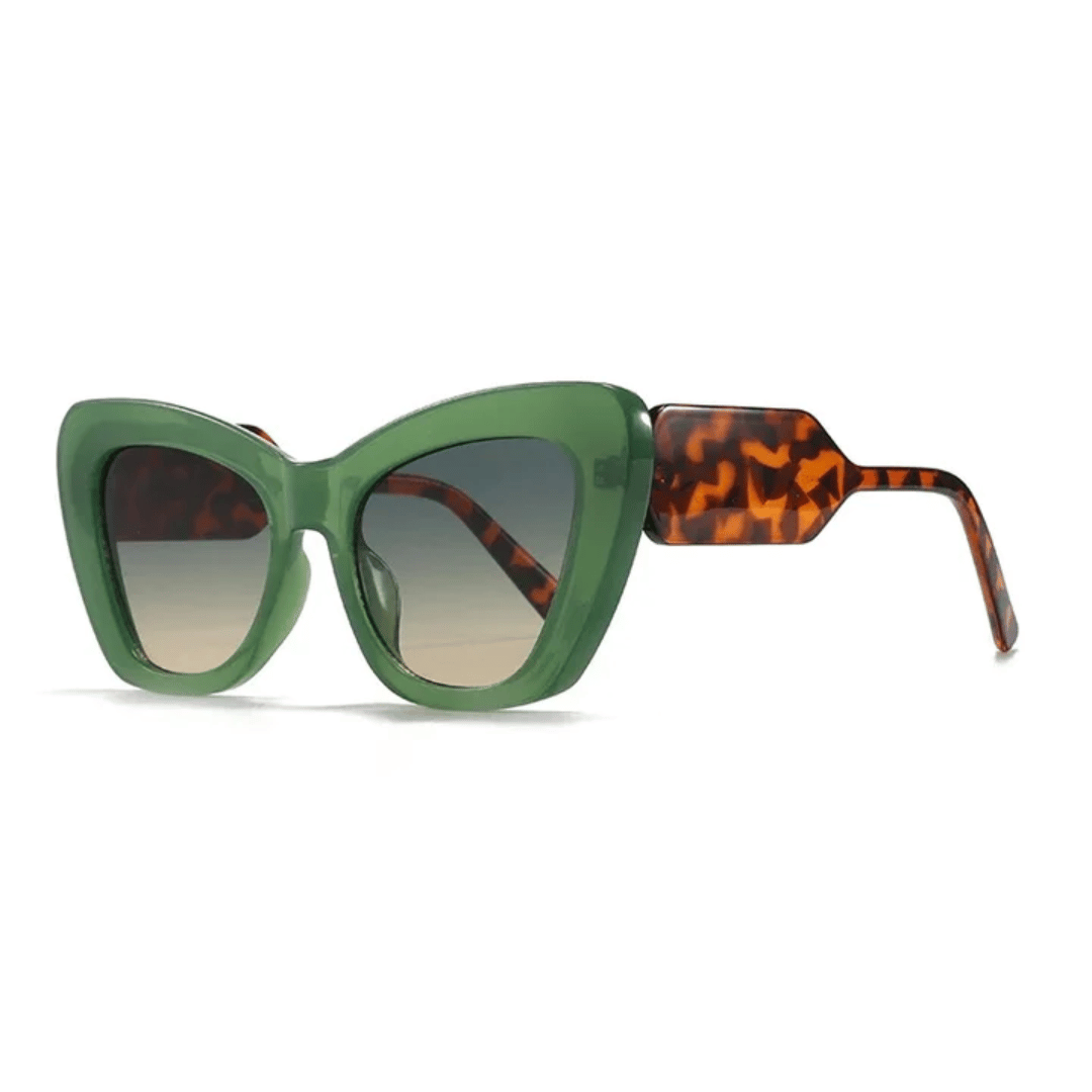 Retro Refined Cat-Eye Sunglasses