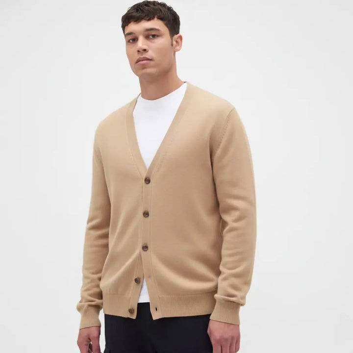 Tim Classic Cashmere Cardigan Artisio