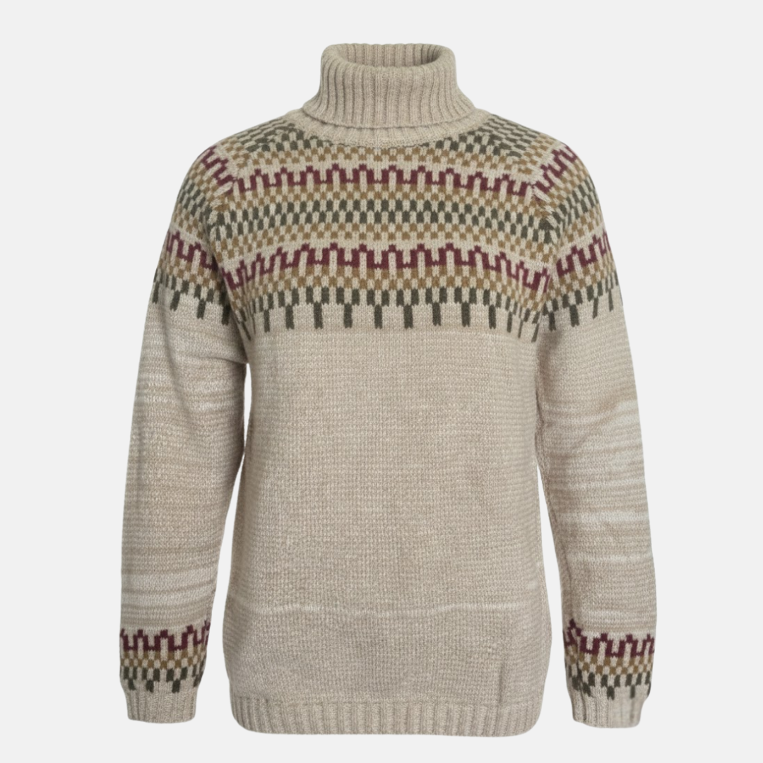 Vida Nordic Turtleneck Sweater Artisio