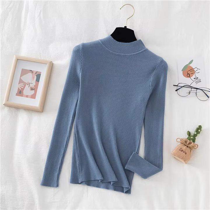 Eve Knitted Turtleneck Women Sweater