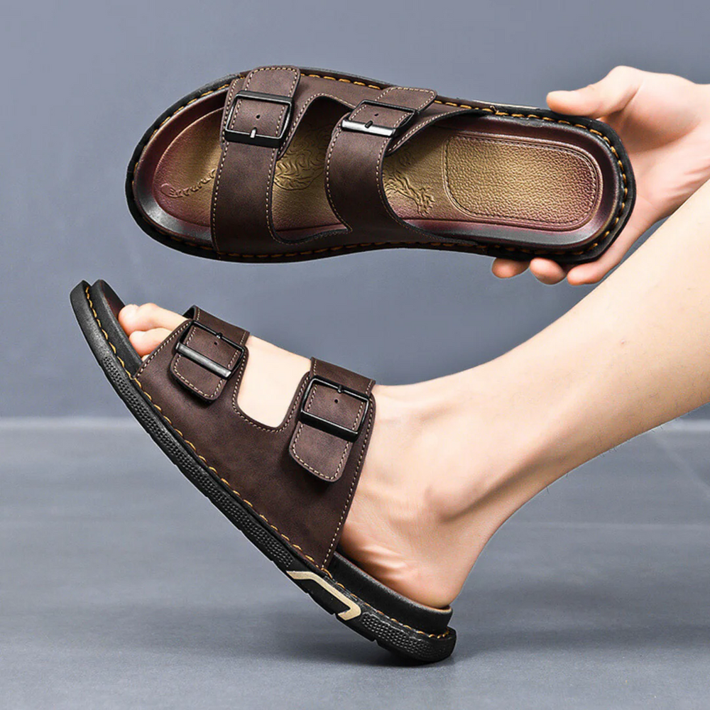 Atlas Double Strap Sandals Artisio