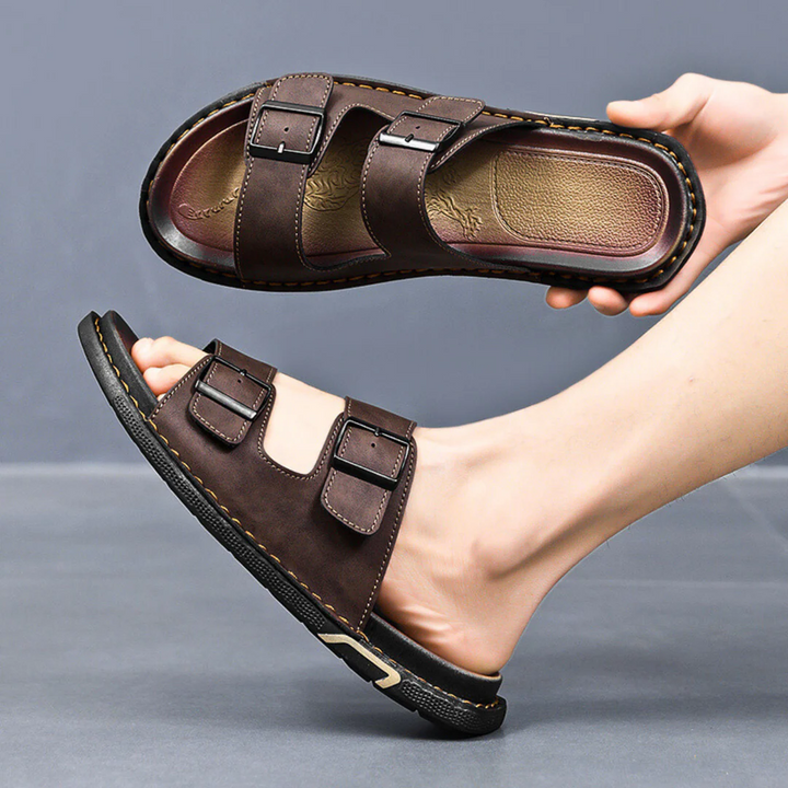 Atlas Double Strap Sandals
