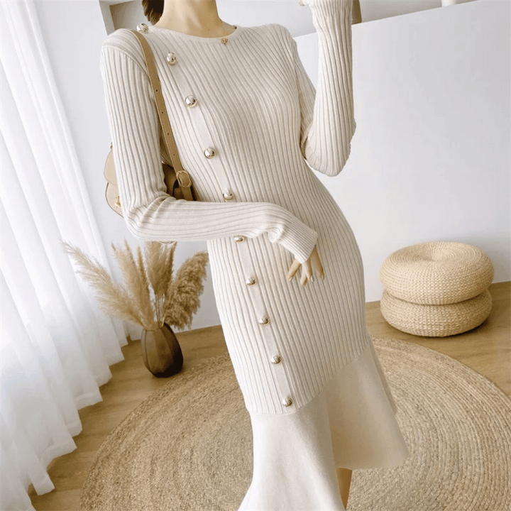 Luna Elegant Knitted Dress