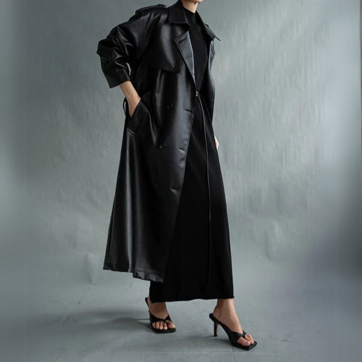 Vivienne Noir Classic Trench