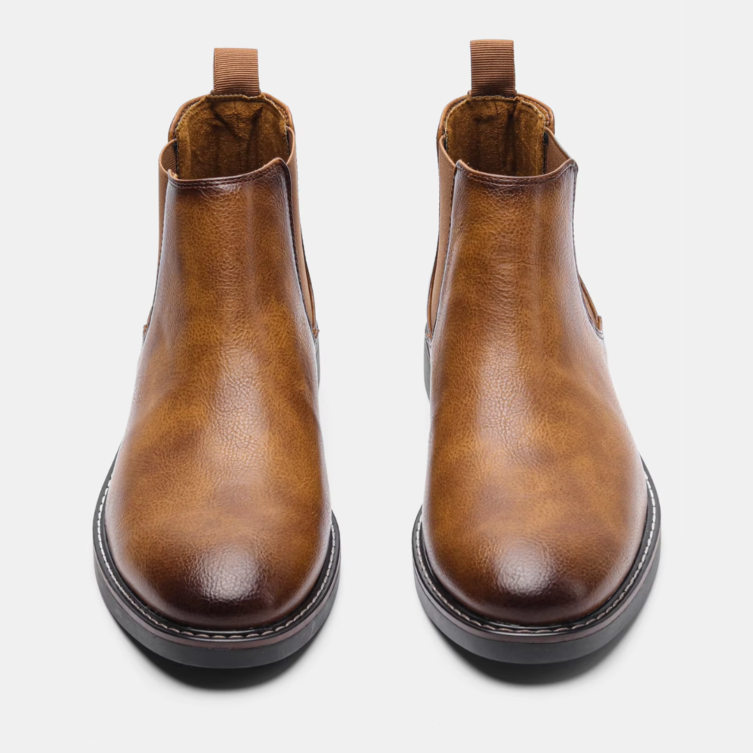 Harrison Leather Chelsea Boots