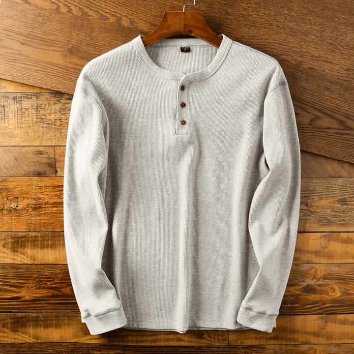 Simmons™ Heritage Cotton Henley Shirt