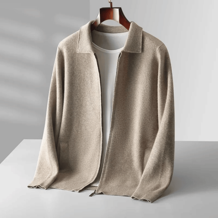 Emiliano Cashmere Knit Cardigan