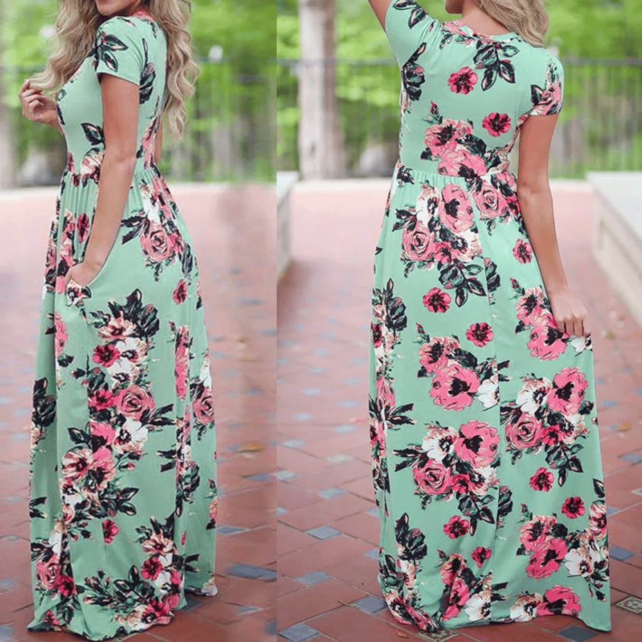 Ramonda - Floral Maxi Dress