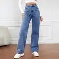 Sierra High-Rise Straight Leg Jeans