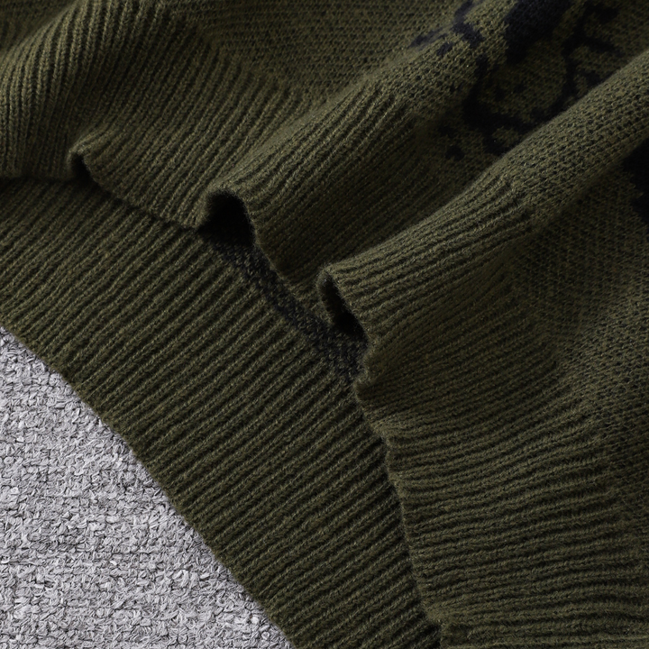 Charles Abstract Eye Sweater Artisio