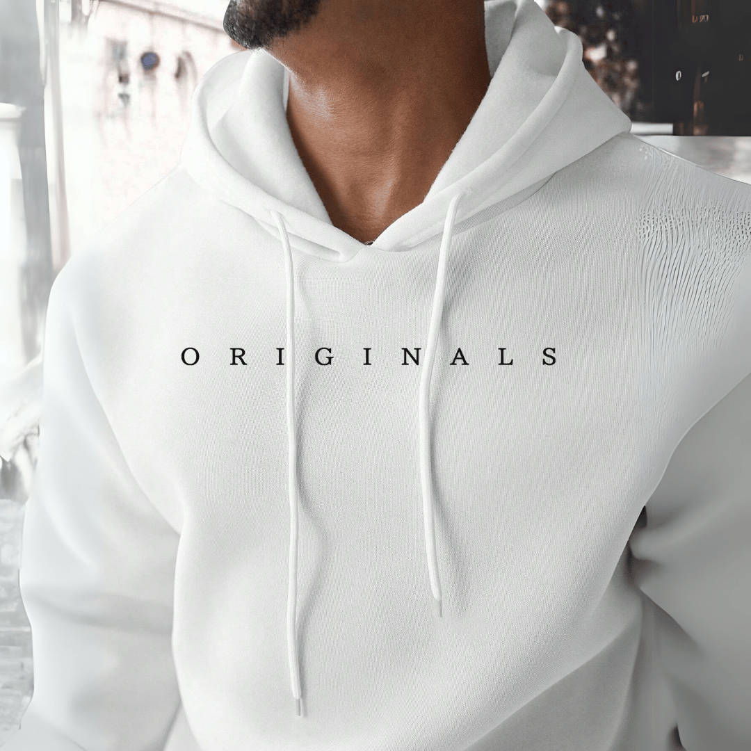Men’s ORIGINALS White Pullover Hoodie