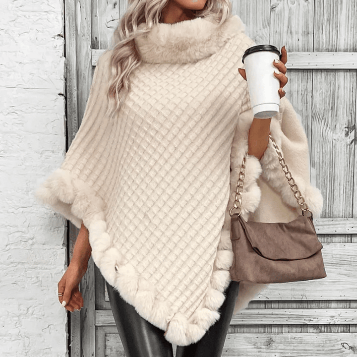 Becca™ Soft Weave Poncho Sweater