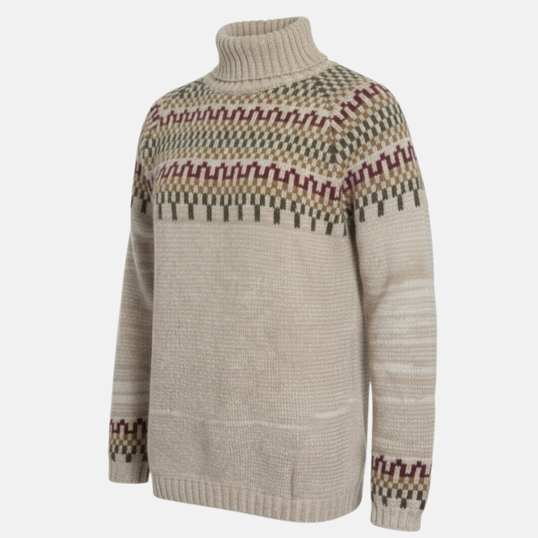 Vida Nordic Turtleneck Sweater Artisio