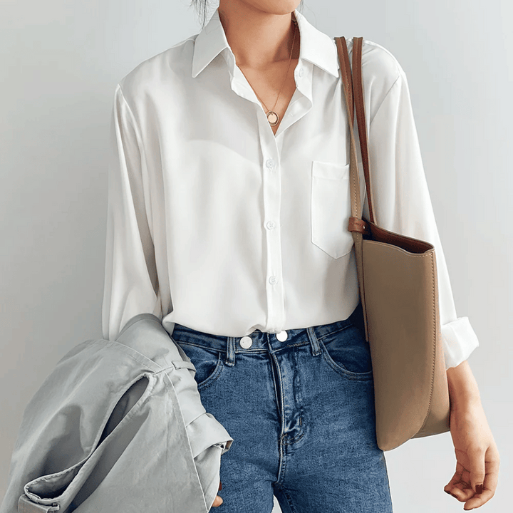 Carolina Klein™ Satin Blouse