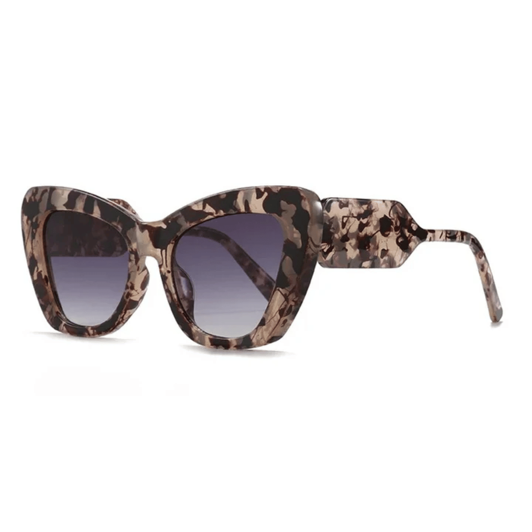 Retro Refined Cat-Eye Sunglasses