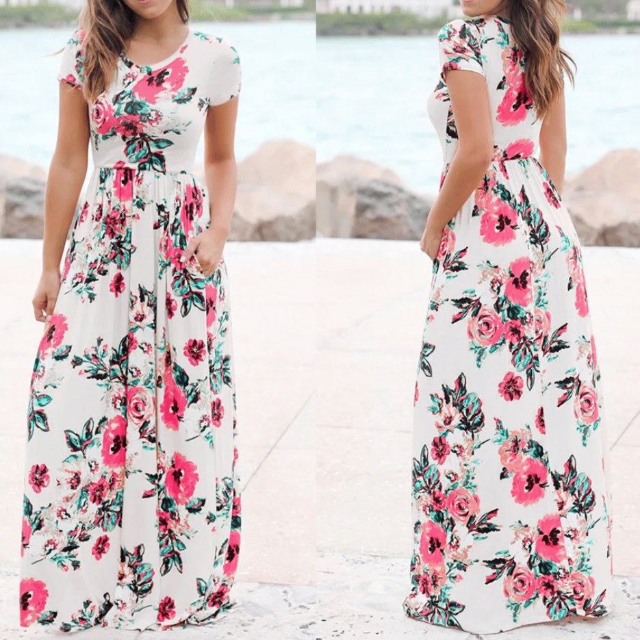 Ramonda - Floral Maxi Dress